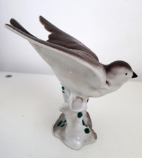 Vintage Romanian ceramic porcelain swallow bird home decor 1970s Romania Europe picture