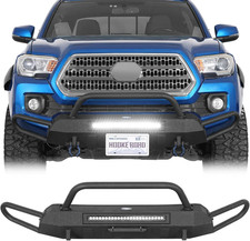 Tacoma Stubby Front Bumper Tube Grille Guard for 2016-2023 Toyota Tacoma 3Rd Gen picture