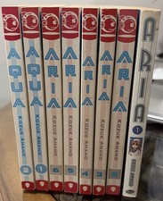 Aria Volumes 1-6 Aqua Volumes 1-2 Complete English OOP Manga picture