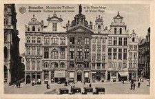 Brussels Tailors House & HOUSE OF VICTOR HUGO Exiled French Writer Postcard picture