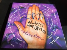 ALANIS MORISSETTE SIGNED AUTOGRAPH VINYL COLLECTION JAGGED LITTLE PILL BECKETT picture