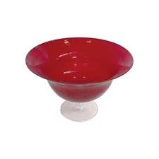 Ruby Glass Compote picture
