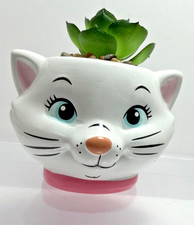 Disney The Aristocats Marie 4-Inch Mini Planter With Artificial Succulent NEW picture