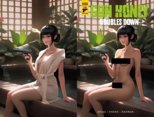 Gun Honey Doubles Down #4 (Of 4) Cover E Rare Tempter Wraparound Nude Clothed picture
