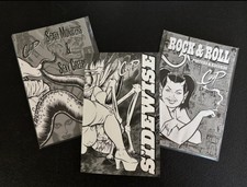 Coop Chris Cooper Scary Monsters Rock Sidewise 3 Art Zine LIMITED NEWSOLD OUT picture