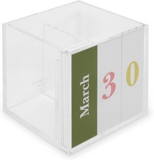 kate spade new york Perpetual Calendar Pencil Cup 4x4, New York Dream picture