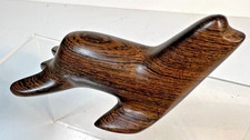 Carved Ironwood Seal Figurine measures 4 in. long picture