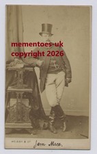 Boxer James Jem Mace (1831-1910) Bare Knuckle Boxing c1870 CDV picture