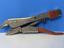 Vintage Leverage Tools Inc. Model #10 Lever Wrench Locking Pliers Made in USA picture