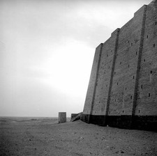 Iraq Babylon Wall of legendary queen Semiramis's palace 1964 Old Photo picture
