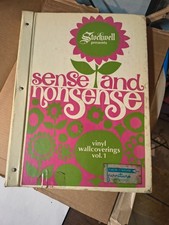 Vintage MCM CW Stockwell Wallpaper Sample Book Sense and Nonsense Remy Chatain picture