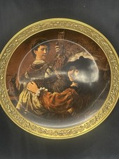 GORHAM GALLERY OF MASTERS REMBRANDT VAN RIJN WITH SASKIA PLATE Renaissance picture