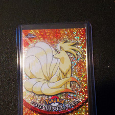 Topps 1999 Topps Chrome Pokémon The First Movie #38 Ninetales Sparkle Chrome picture