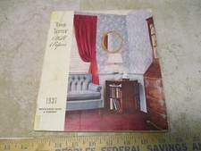 Vintage 1937 Montgomery Ward Wallpaper Style Book Sample Catalog Home Decor picture
