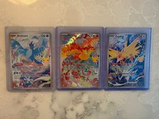 Legendary Birds | Moltres, Articuno, Zapdos | Pokemon 30th Anniversary IR 3 Set picture