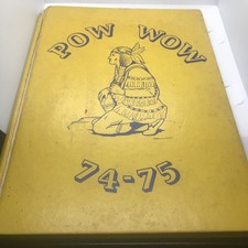 ORIGINAL 1975 74-75 Cherokee POW-WOW Junior High School Orlando Florida Yearbook picture