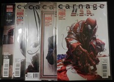 CARNAGE U.S.A. 1-5 MARVEL COMIC SET COMPLETE ZEB WELLS CLAYTON CRAIN 2012 VF- picture
