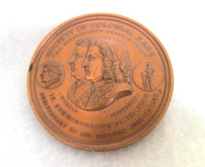 Society Of Colonial Wars 150th Anniversary Of The Capture Of Louisbourg Medal picture