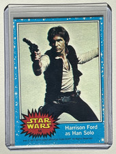 1977 Topps Star Wars Harrison Ford as Han Solo #58 picture