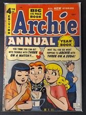 Archie Annual Year Book 1952 Extremely Scarce Golden Age Book, Classic Cover picture