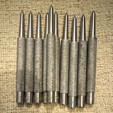 Lotof 10NOS  Vintage MPC USA Knurled Punch - Unused Martin Heavy Duty - Gov Surp picture
