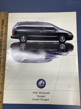 Nos 1996 Plymouth Grand Voyager Dealership Brochure 18 Pages picture