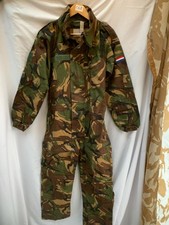 Genuine Dutch Army DPM Camouflaged Tank Overalls Grade 1 - Size 180/90 picture