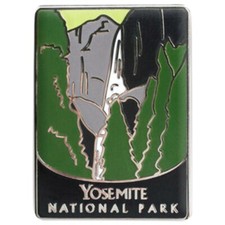 Yosemite National Park Enamel Lapel Pin - California Hiking Gift Travel Souvenir picture