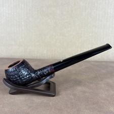 1999 Ashton Pebble Grain X Apple Bill Taylor Estate Smoking Pipe England picture