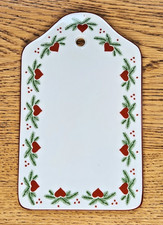 Porsgrund Hearts and Pines Trivet Cheese Board Vintage picture