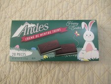 Andes Creme De Menthe Thins Happy Easter Collectible Box (Empty) picture