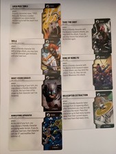 Heroclix Lot DC Fight for Gotham City One Shot Card Set OS001-OS004, OS007-OS009 picture
