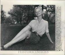 1959 Press Photo Beauty Contestant Maureen E. Reagan, Washington - mjb61231 picture