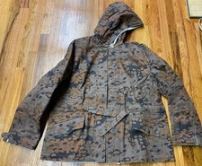WWII GERMAN WAFFEN FALL OAK A TO WHITE CAMO WINTER  PARKA-SIZE 3 (44-48R) picture