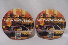 Mt. Pleasant Club La Manplesa cardboard coasters - set of 2 picture