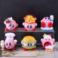 Pack of 6 Kirby cute Action Figure Toys Game NS picture