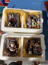 1996 Bradford Exchange  Lot Of 4 Xmas Ornaments Like a Bowl Full  Rare picture