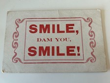 SMILE Dam You SMILE Comic Postcard picture