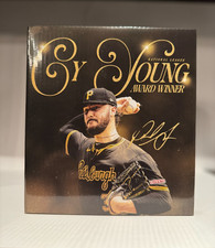 Paul Skenes Cy Young Bobblehead Pittsburgh Pirates MINT/UNOPENED(NO RAIN DAMAGE) picture