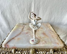 Vintage 1956-60 Alka Kunst Odette 234 Dresden Lace Ballerina Figurine picture