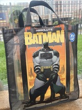 Absolute Batman DC Reusable Tote Bag  (2026) Dual Sided Graphics New In Stock picture