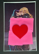 Keys Comics Psylocke & Magik Virgin Variant 'Kissing' Cover Naughty LTD 100 RARE picture