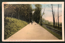 Path To Pen Mar Park Blue Ridge Mountains Pennsylvania Postcard Unposted, picture