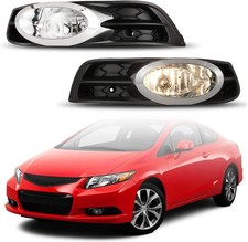 Fog Lights for Honda Civic Coupe 2012-2013 Fog Lamp Set Driving Fog Light Assemb picture