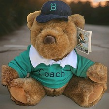 Vintage 1991 Lands End Gund Plush Teddy Bear 