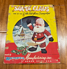 VTG Rempel Santa Claus Squeaker Figure w/ Rare Original Box Christmas picture