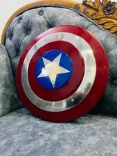 Winter Soldier Marvel Captain America Shield Metal Prop Replica Shield Avengers picture