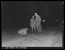 Photo:Tusten New York 1943 Boy Scouts Camp Brooklyn Campfire Extinguishing picture