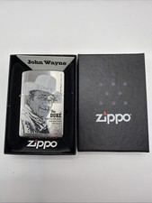 Zippo John Wayne Collection, The Duke, Talk Low, Talk Slow - New, Unfired, Box picture
