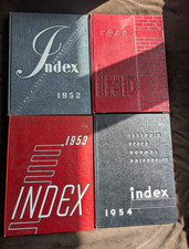Illinois State Normal University Index Yearbooks 1951-1954 Signed Lot picture